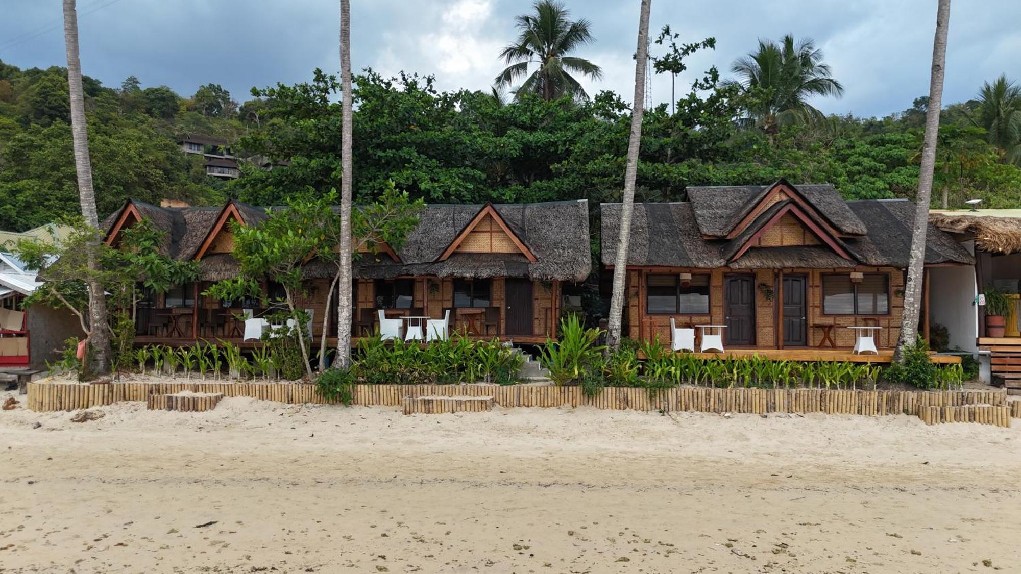 Beach Huts Эль-Нидо Экстерьер фото